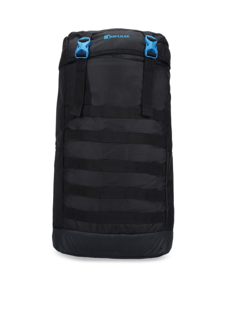 

Impulse Unisex Black Solid Backpack