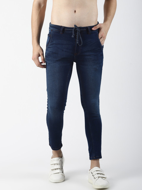 

SHELTR Men Blue Regular Fit Mid-Rise Clean Look Jeans