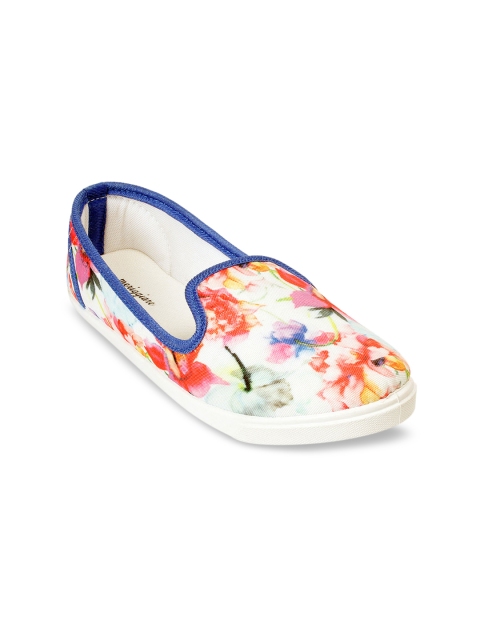 

meriggiare Women Off-White Slip-On Sneakers