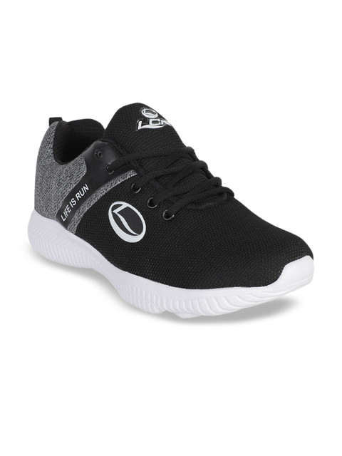 

Lancer Men Black & Grey Sneakers