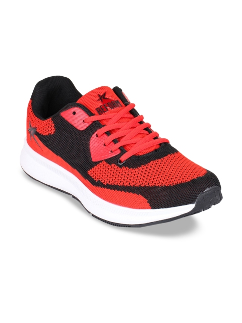 

REFOAM Men Red Mesh Running Shoes