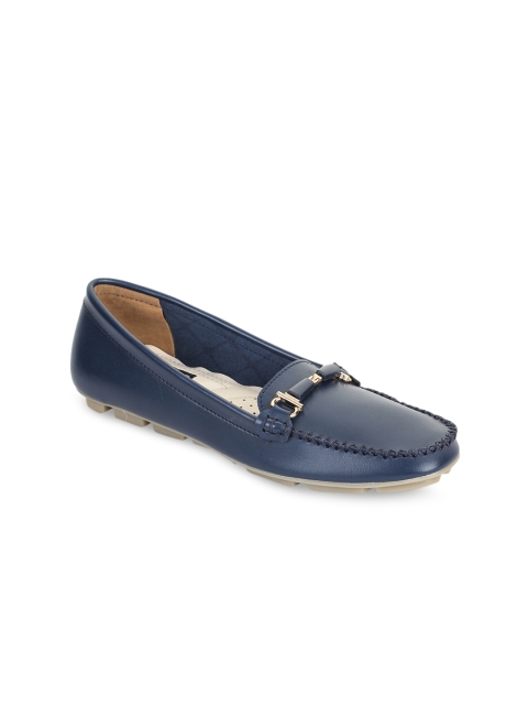 

Bruno Manetti Women Navy Blue Loafers