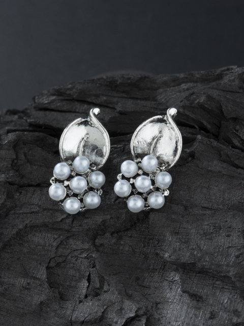 

E2O Silver-Plated Floral Studs