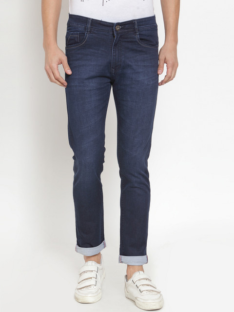 

Rodamo Men Blue Slim Fit Mid-Rise Clean Look Stretchable Jeans