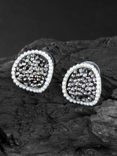 

E2O Black Contemporary Studs