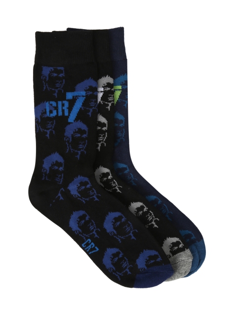 

CR7 Cristiano Ronaldo Boys Pack of 3 Assorted Calf-Length Socks