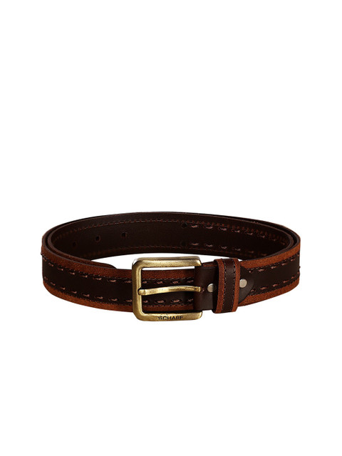 

SCHARF Men Tan Brown olid Belt