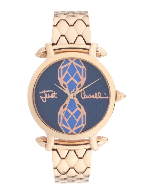 

Just Cavalli Women Navy Blue Analogue Watch JC1L061M0085