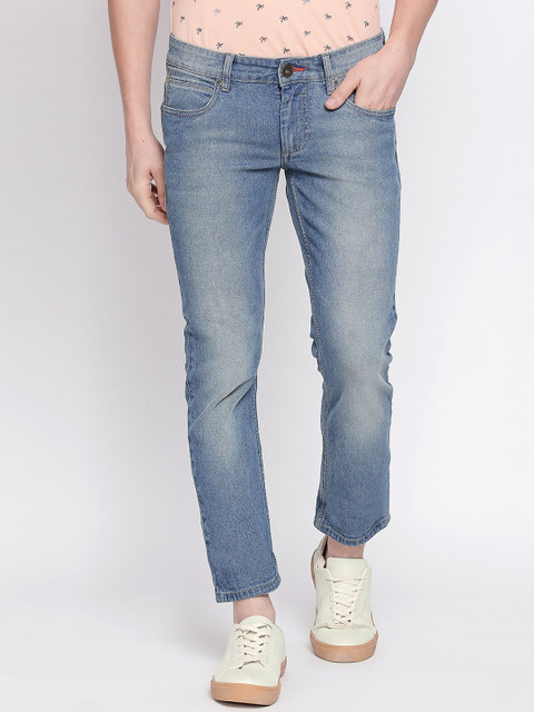 

Basics Men Blue Skinny Fit Low-Rise Clean Look Stretchable Jeans