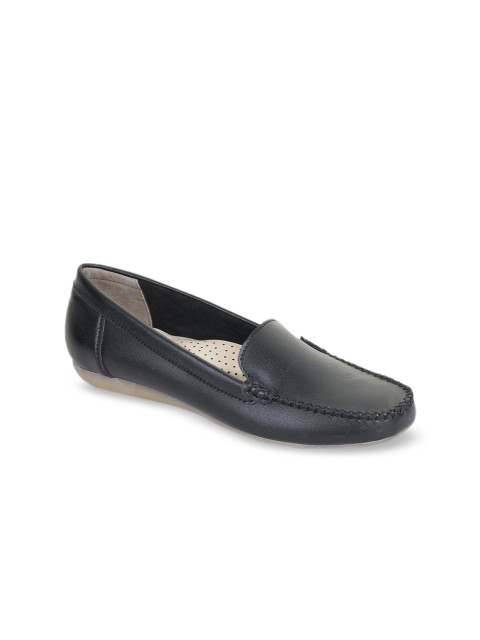 

Bruno Manetti Women Black Loafers