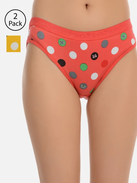 

Mod & Shy Women Pack of 2 Assorted Printed Briefs MU7879