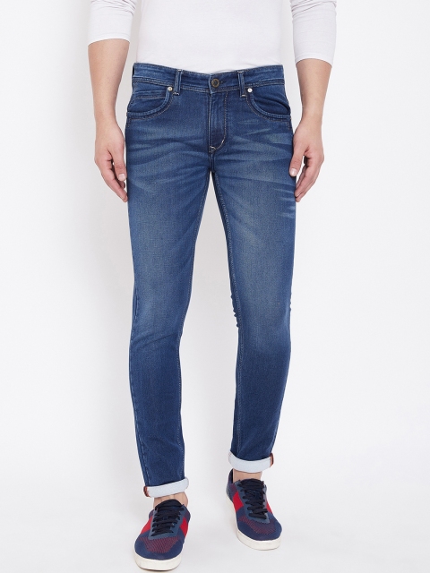 

Canary London Men Blue Skinny Fit Low-Rise Clean Look Stretchable Jeans
