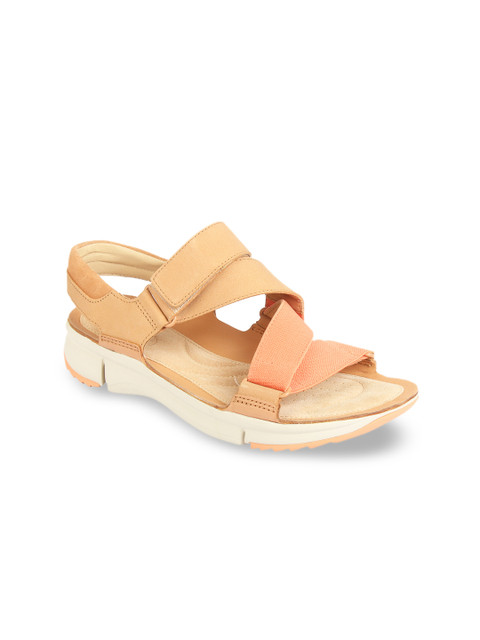

Clarks Women Beige Solid Open Toe Flats
