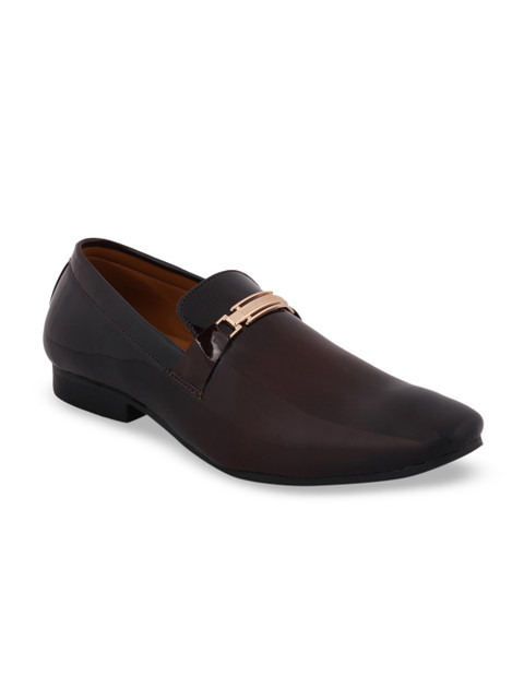 

FAUSTO Men Brown Lightweight Loafers