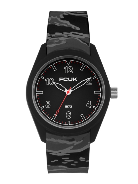 

FCUK Unisex Black Analogue Watch FC154B