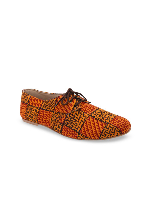 

Kanvas Women Rust Red Derbys