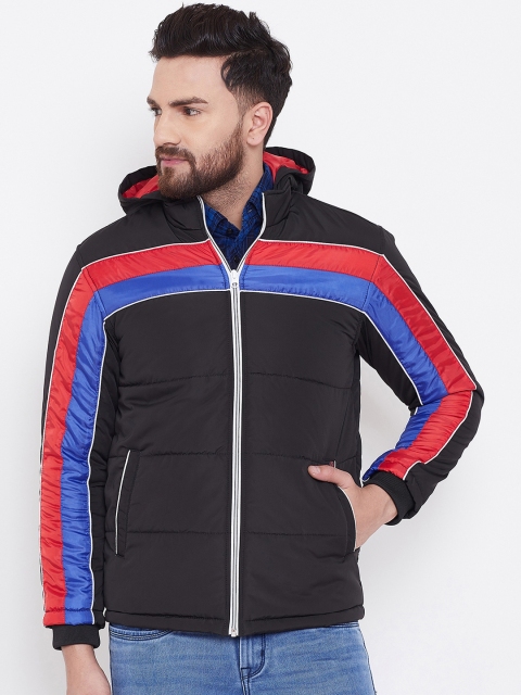 

Canary London Men Black Colourblocked Lightweight Padded Jacket