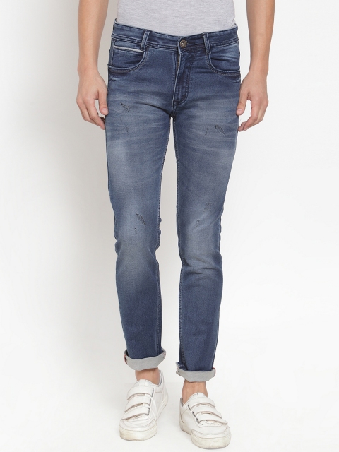 

Rodamo Men Blue Slim Fit Mid-Rise Clean Look Stretchable Jeans