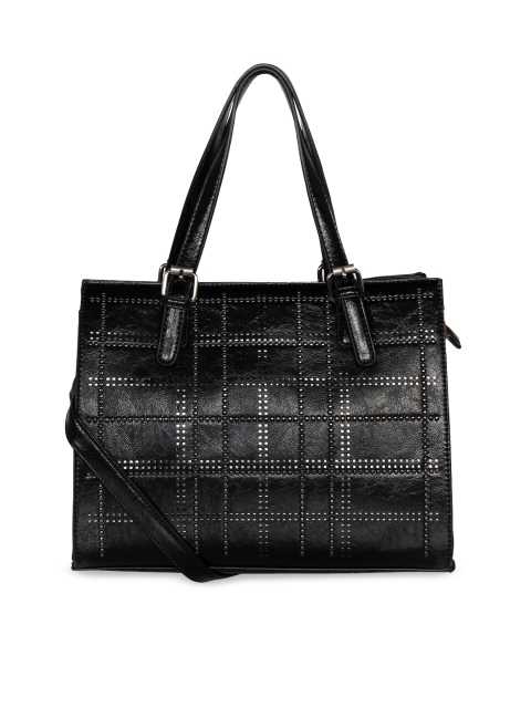 

ESBEDA Black Solid Handheld Bag