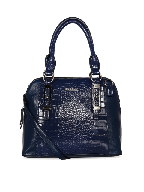 

ESBEDA Blue Textured Handheld Bag