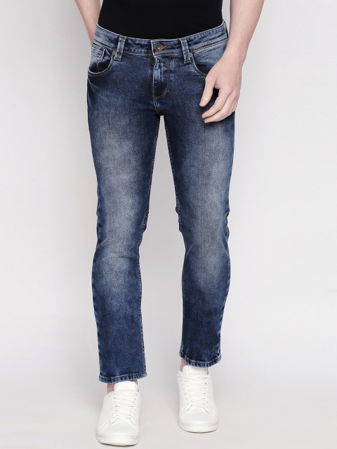 

Basics Men Blue Skinny Fit Low-Rise Clean Look Stretchable Jeans