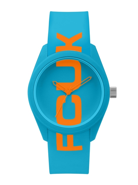 

FCUK Unisex Blue Analogue Watch FC150AU
