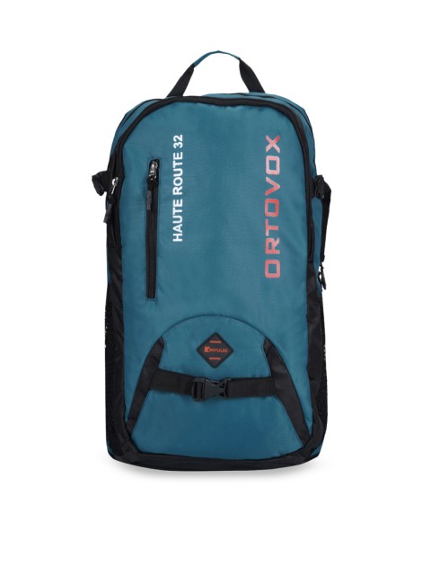 

Impulse Unisex Blue & Black Solid Large 50 Litres Rucksack With Rain Cover