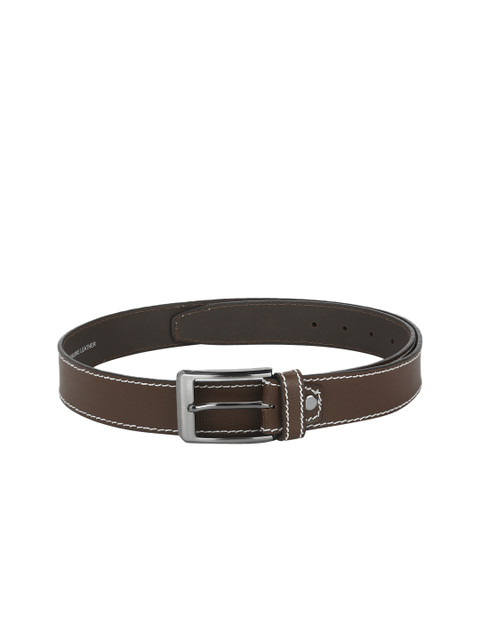 

Red Tape Men Brown Textured Leather Belt