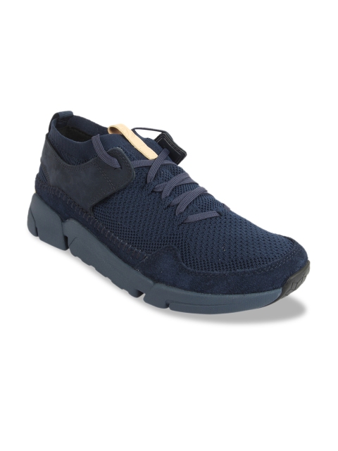 

Clarks Men Navy Blue Sneakers