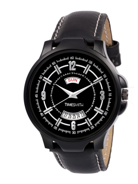 

TIMESMITH Men Black Analogue Watch TSC-082ktd1