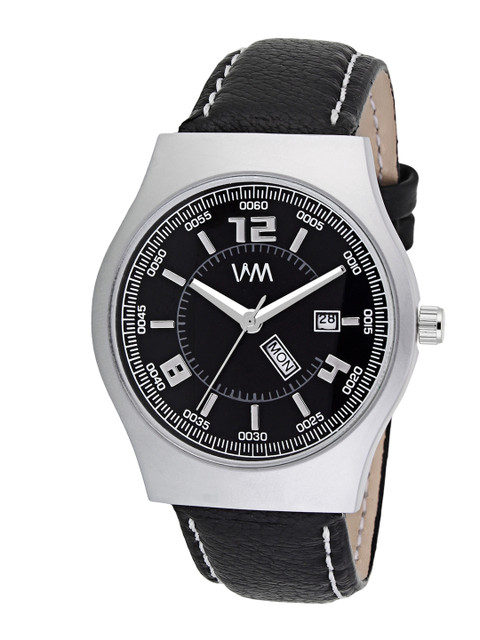 

WM Men Black & Black Analogue Leather Watch DDWM-102ktd1