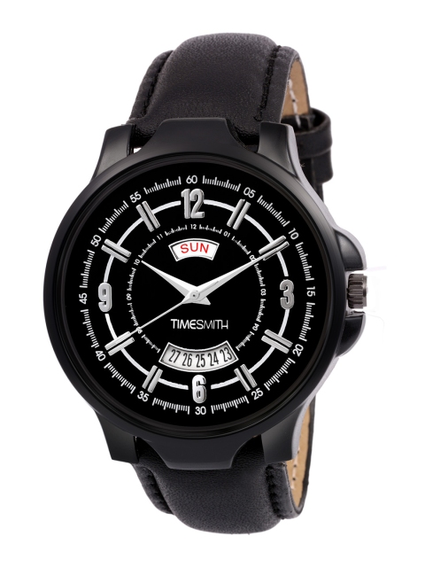 

TIMESMITH Men Black Analogue Watch TSC-083ktd1