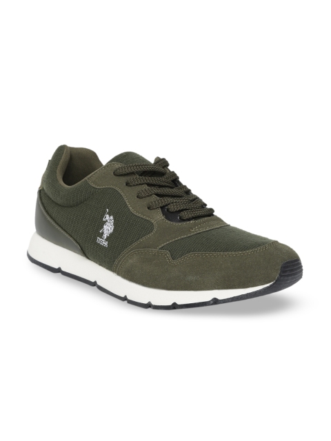 

U.S. Polo Assn. Men Green Sneakers