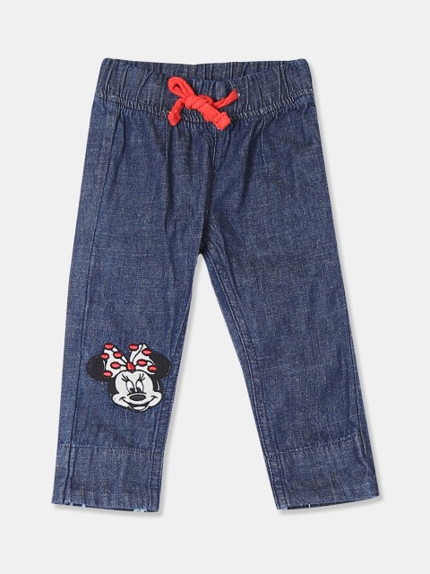 

Colt Girls Blue Regular Fit Embellished Regular Trousers