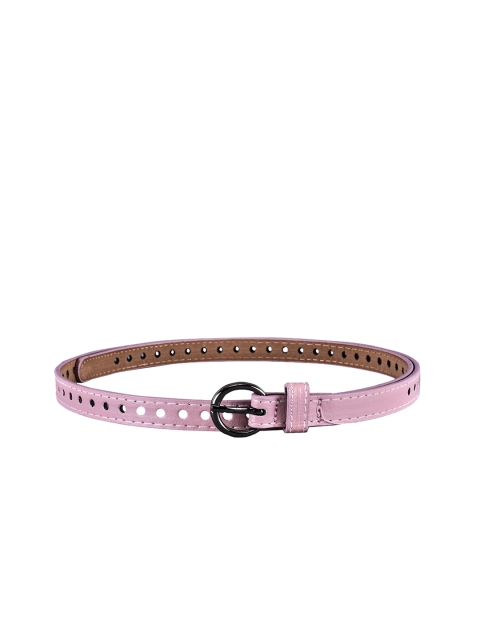

BuckleUp Women Pink Solid Belt