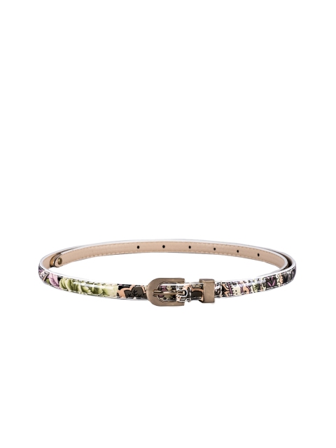 

BuckleUp Women Multicoloured Printed Belt, Multi