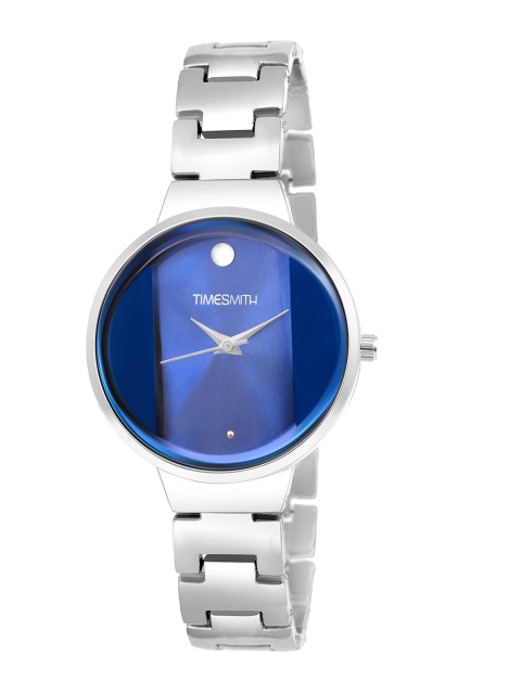 

TIMESMITH Women Blue & Silver-Toned Analogue Watch TSC-090ktd1