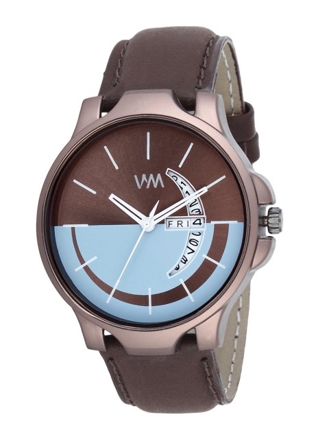 

WM Men Brown & Blue Analogue Watch DDWM-087ktd1