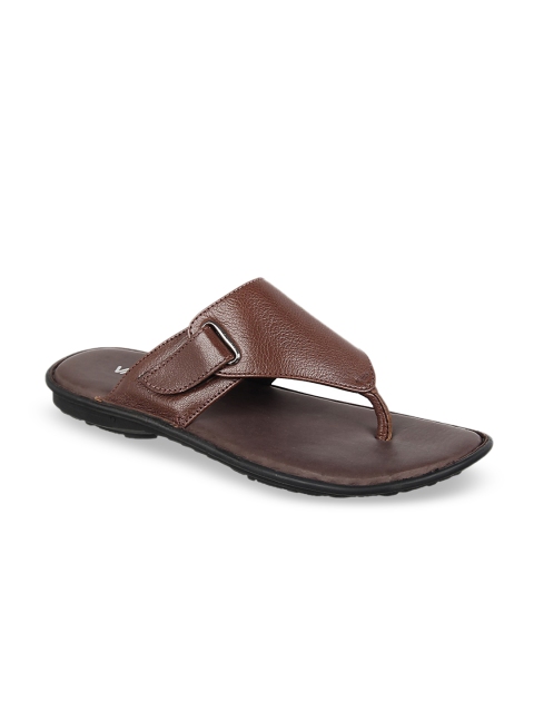 

Vardhra Men Brown Leather Comfort Sandals