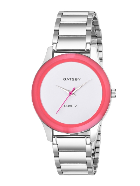 

Gatsby Women White Analogue Watch GTL131