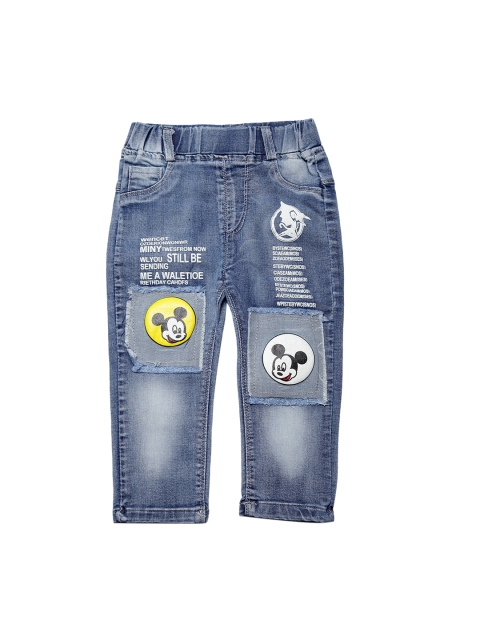 

J Style Kids Blue Regular Fit Mid-Rise Clean Look Jeans