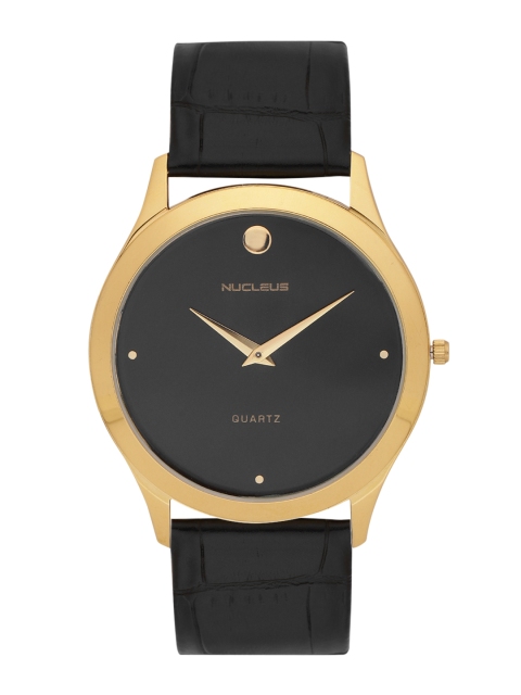 

Nucleus Unisex Black Analogue Slim Watch NMKLGBKBKi