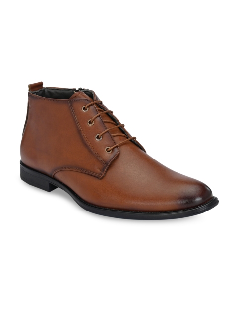 

Ferraiolo Men Brown Solid Formal Derbys