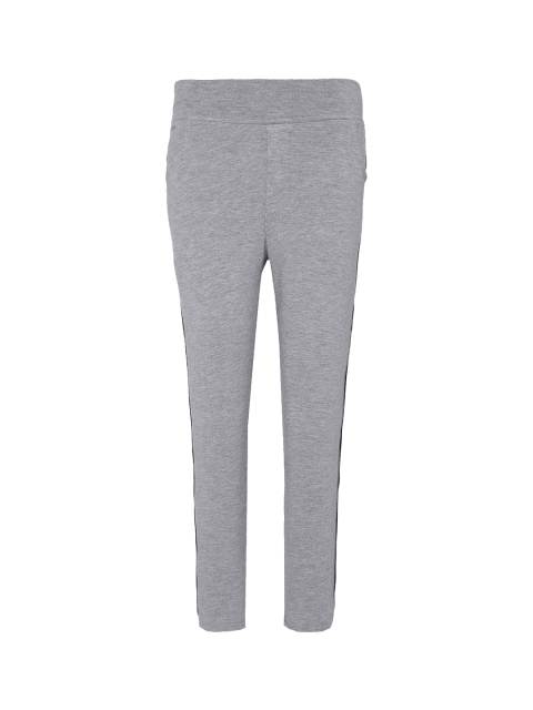 

Punkster Girls Grey Melange Solid Knitted Jeggings
