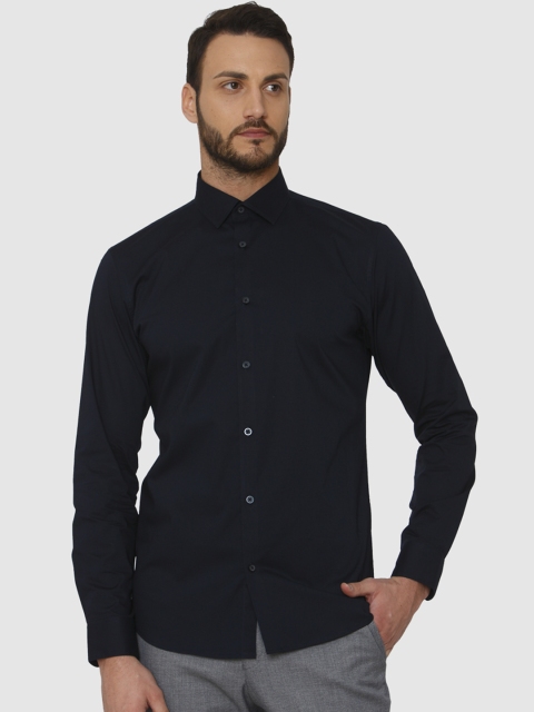

SELECTED Men Blue Slim Fit Solid Formal Shirt