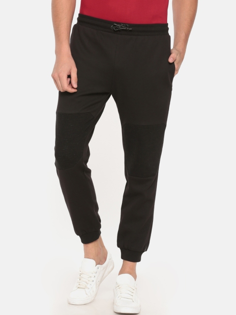 

t-base Men Black Solid Regular-Fit Joggers