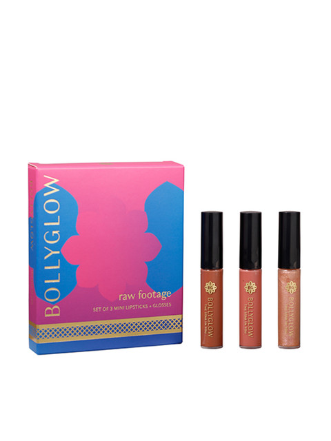 

BOLLYGLOW Set of 3 Flash Lip Paint Trio Raw Footage, Nude