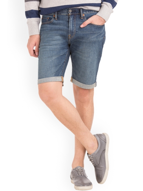 

GAP Men Blue 5 Pocket Denim Shorts