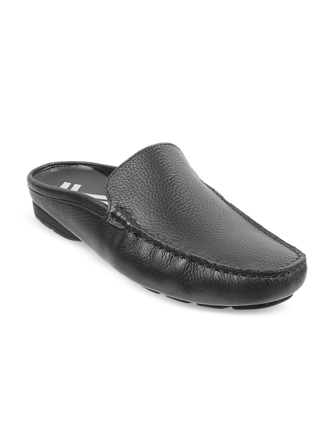 

DAVINCHI Men Black Comfort Sandals