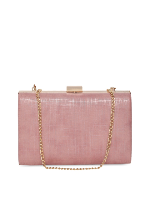 

Kazo Pink Textured Clutch